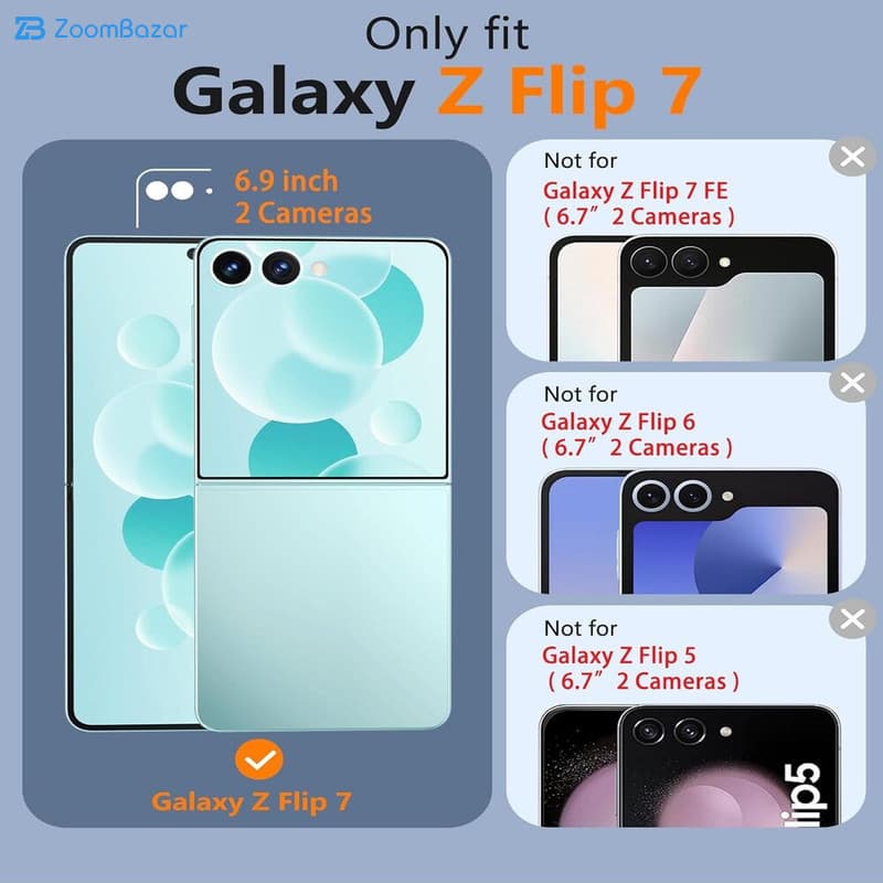 قاب اپیکوی مدل AntiShock-MagSafe مناسب برای گوشی موبایل سامسونگ Galaxy Z Flip 7 — تصویر ۳