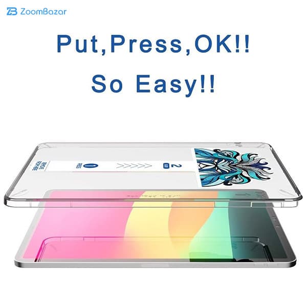 گلس اپیکوی مدل Lion ESD Easy Install مناسب برای تبلت اپل iPad Pro 11 2024 / Air 11 2024/ Air 11 2025 به همراه کیت نصب — تصویر ۲