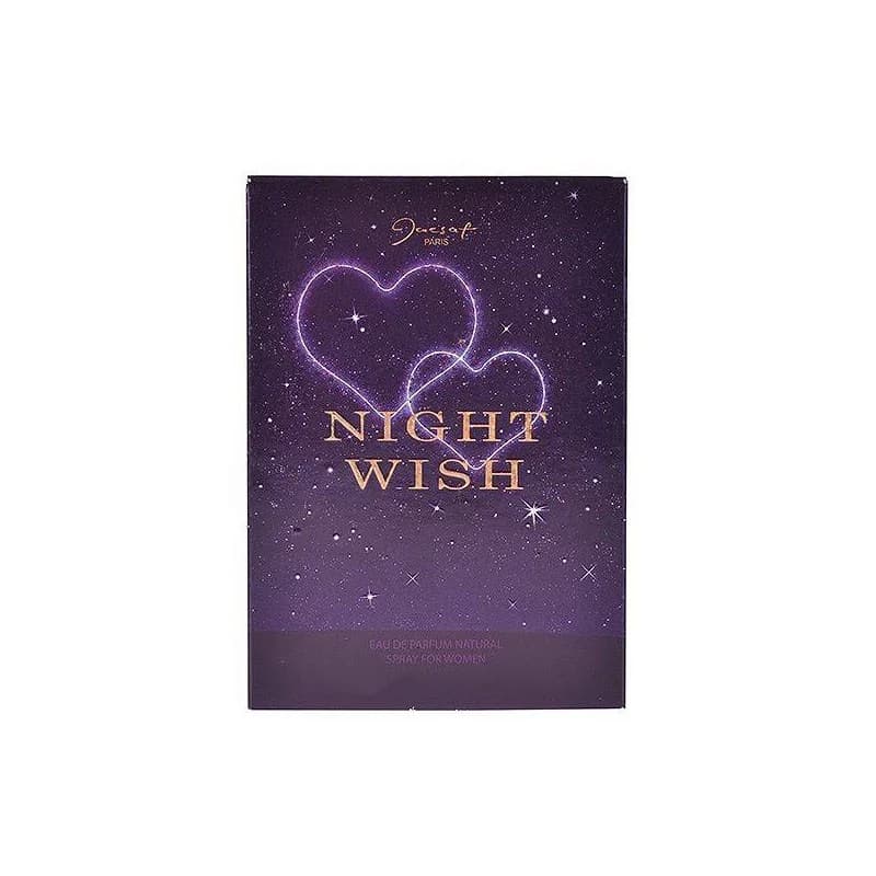 ادو پرفیوم زنانه ژک ساف مدل NIGHT WISH حجم 100 میلی لیتر به همراه عطر جیبی ژک ساف مدل NIGHT WISH حجم 20 میلی لیتر — تصویر ۵