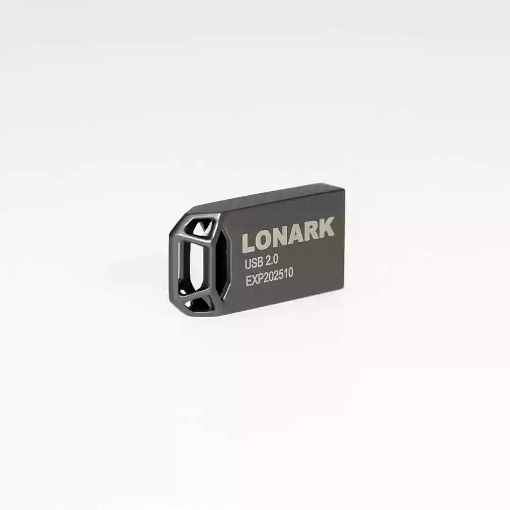 فلش LONARK USB2.0 LU125B 32G Black — تصویر ۳