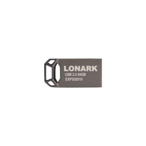 فلش LONARK USB2.0 LU125B 64G Black — تصویر ۵