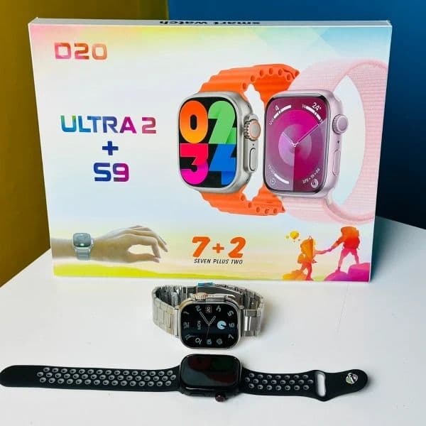 پک ساعت هوشمند مدل D20 Ultra2+S9 — تصویر ۳