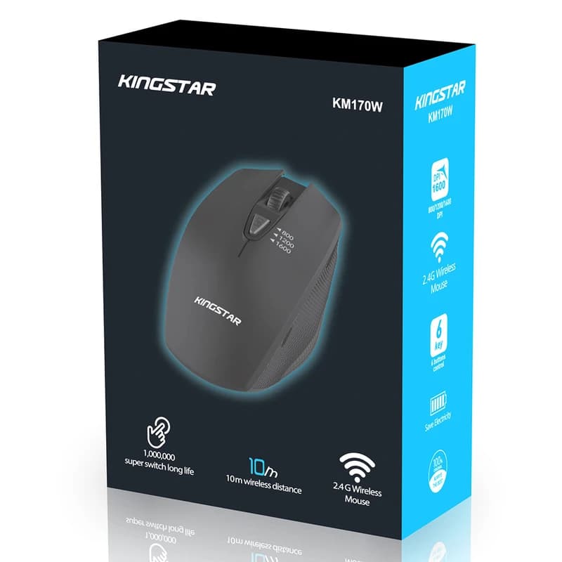 موس بی سیم Kingstar KM170W — تصویر ۹