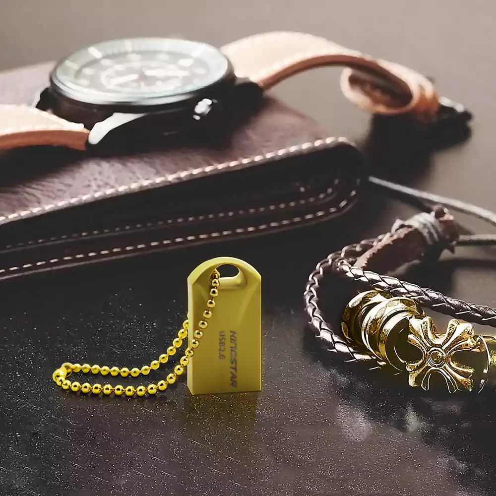 فلش 16 گیگابایت KINGSTAR KS218 FIDO GOLD — تصویر ۳