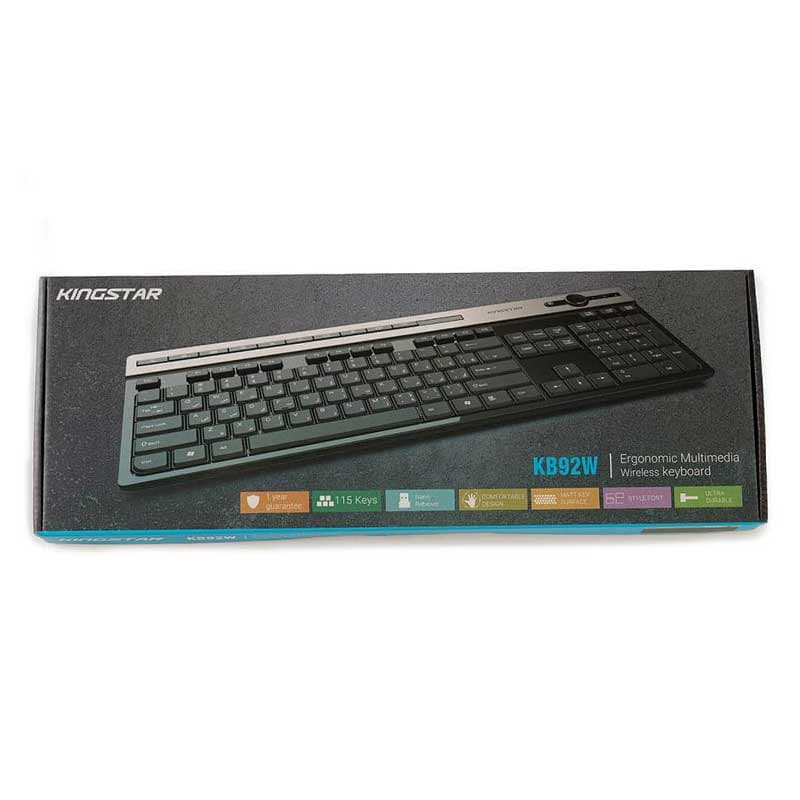 کیبورد وایرلس KINGSTAR KB92W — تصویر ۷