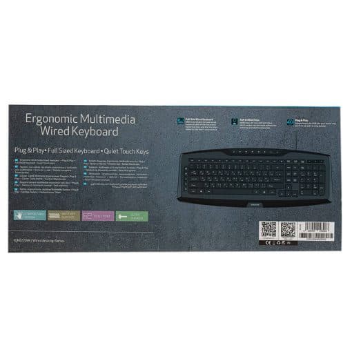 کیبورد سیم دار KINGSTAR KB83 — تصویر ۴