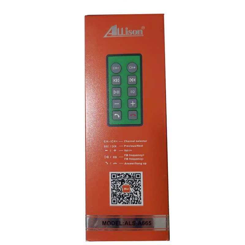 کار اف ام پلیر ALLISON ALS-A665 — تصویر ۲