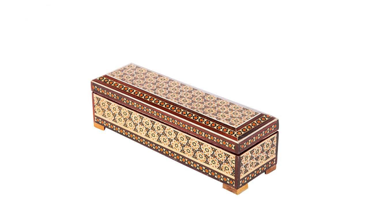 قلمدان خاتم کاری مدل لعل