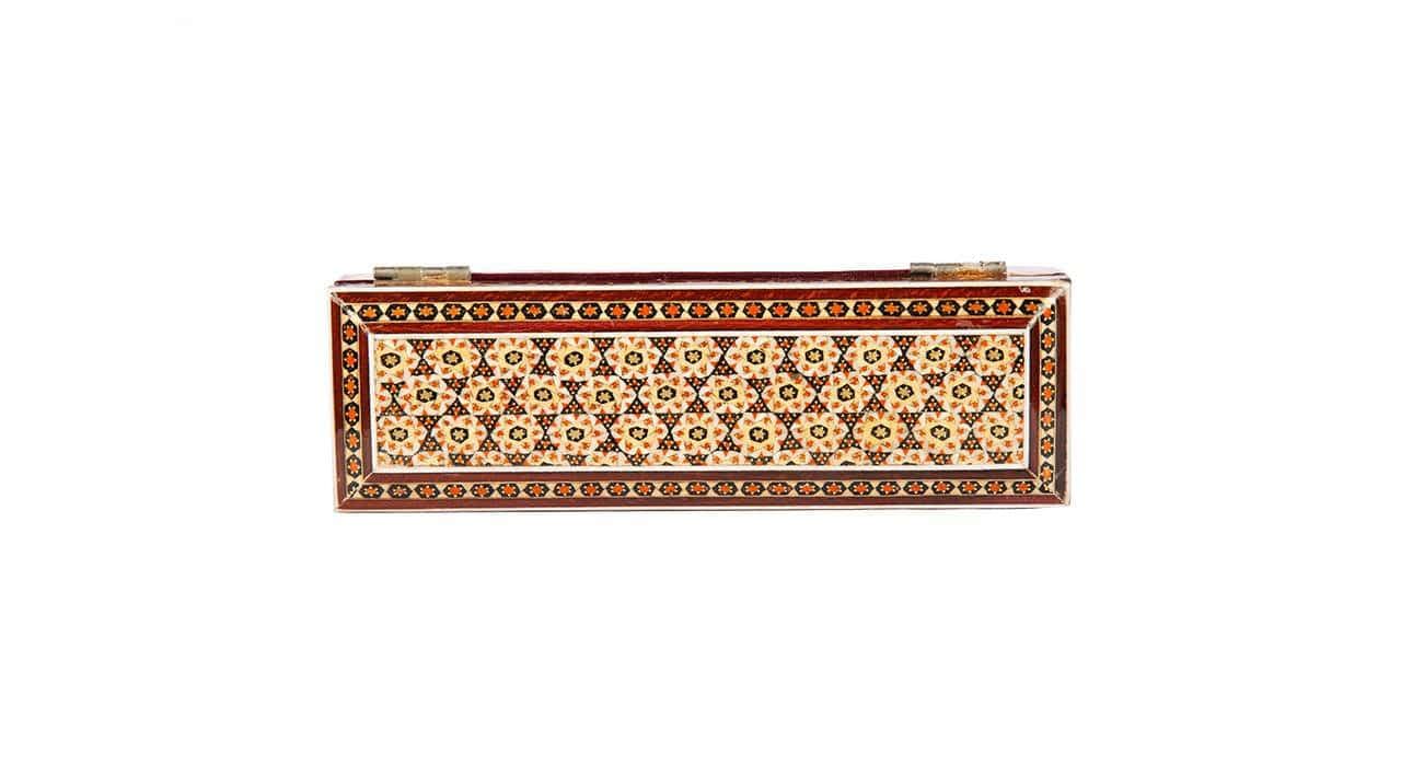 قلمدان خاتم کاری مدل لعل — تصویر ۵
