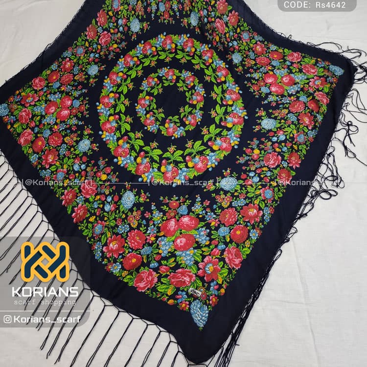 روسری نخی کد rs4642 — تصویر ۲