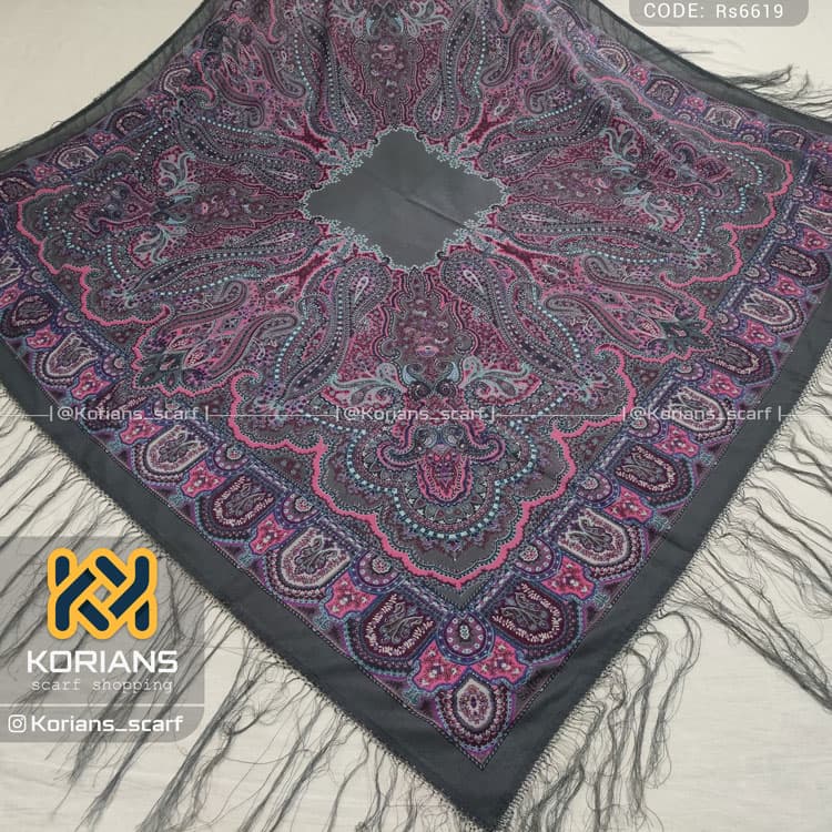 روسری ترکمن کد Rs6619 — تصویر ۲