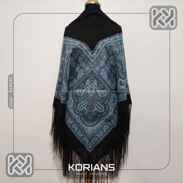 روسری ترک رنگی کد rs4630