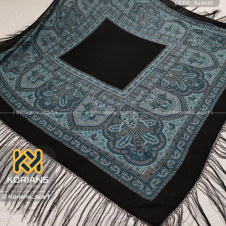 روسری ترک رنگی کد rs4630 — تصویر ۲