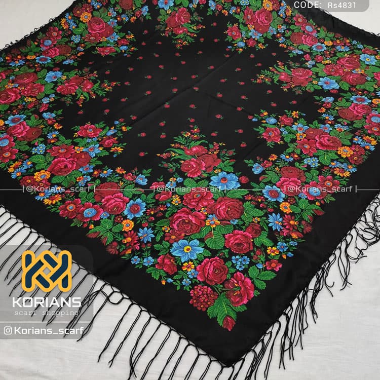 روسری نخی کد Rs4831 — تصویر ۲