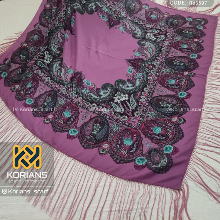 روسری نخی کد rs6597 — تصویر ۲