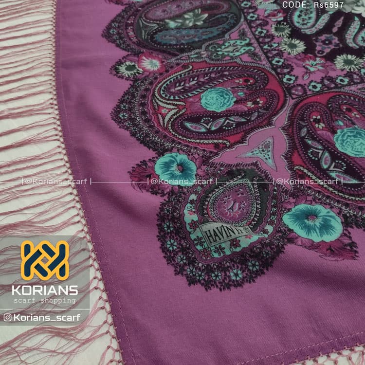 روسری نخی کد rs6597 — تصویر ۳