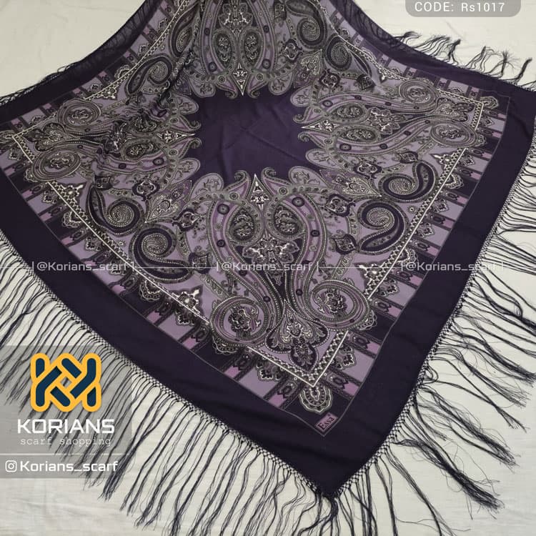 روسری نخی Rs1017 — تصویر ۲