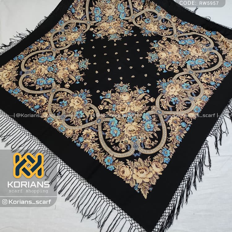 چارقد گل کاغذی rw5957 — تصویر ۲