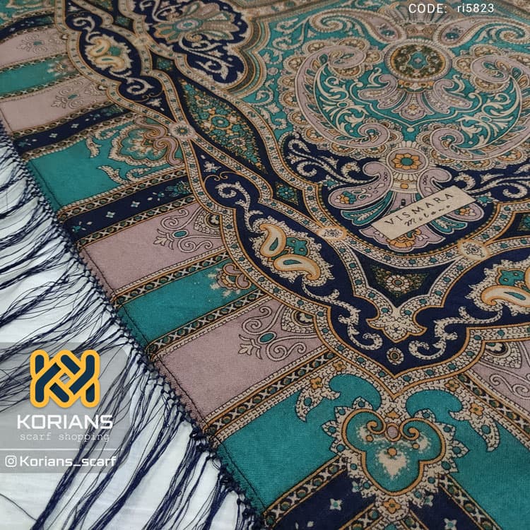 روسری ایتالیایی ri5823 — تصویر ۳