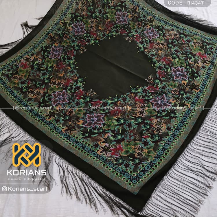روسری ایتالیایی کد ri4347 — تصویر ۲