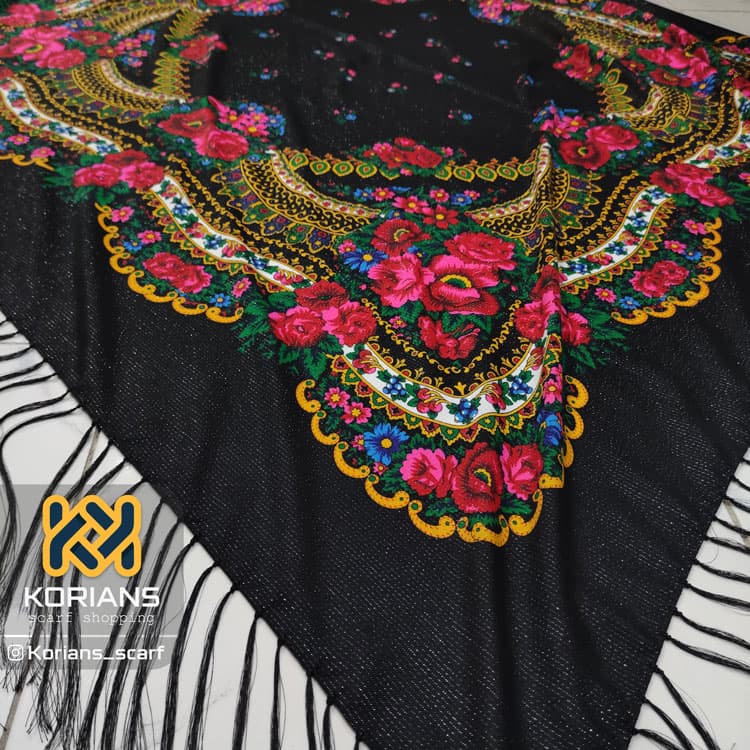روسری اکرلیک کد rw4251 — تصویر ۴