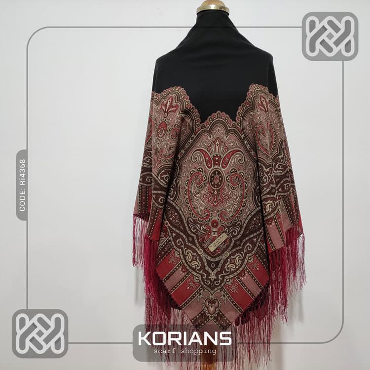 روسری ایتالیایی کد ri4368
