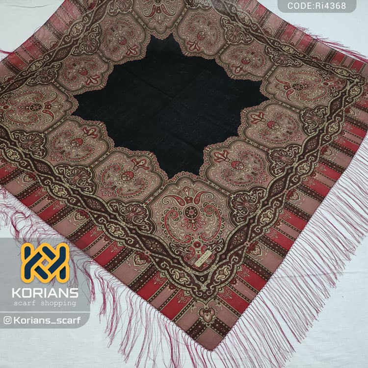 روسری ایتالیایی کد ri4368 — تصویر ۲