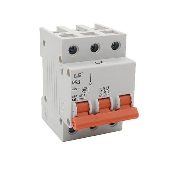 کلید مینیاتوری سه پل 10 آمپر ال اس مدل BKN-C10-6K-3P