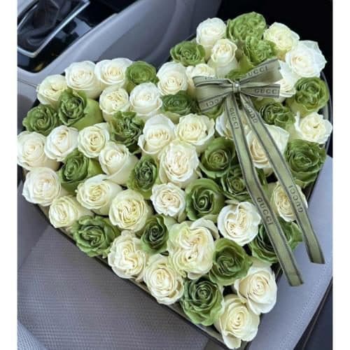 باکس گل رز برای تبریک عقد 6312