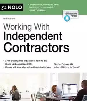 دانلود کتاب Working with independent contractors – کار با پیمانکاران مستقل