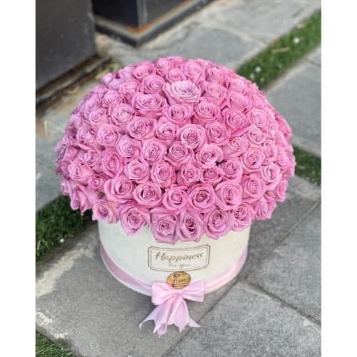 باکس گل رز برای عکاس خانم 6229