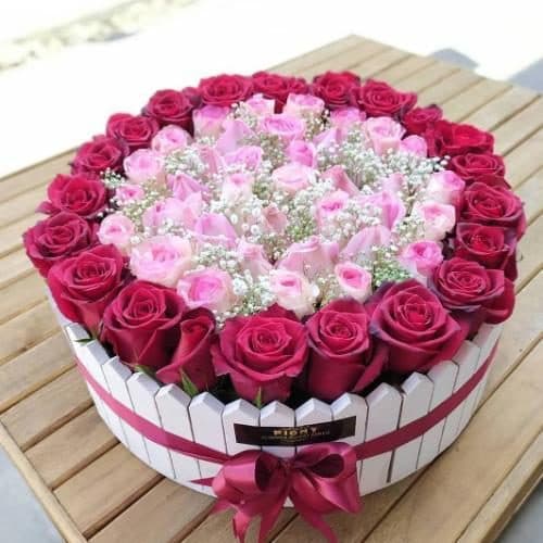 باکس گل رز برای روز معلم شیمی 6213