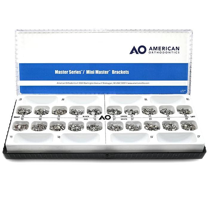 براکت فلزی 50 کیسی American Orthodontics — تصویر ۲