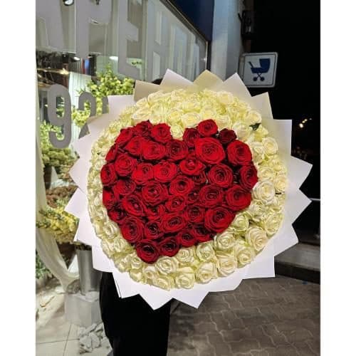 دسته گل رز مناسب هدیه خواستگاری رسمی 6005