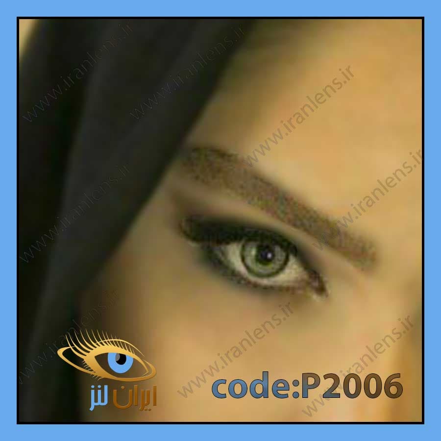 لنز رنگی گرین سالانه کد P2006