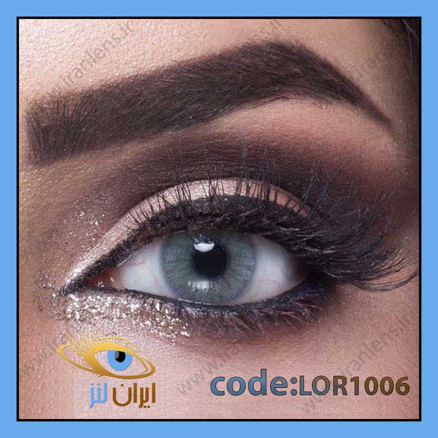 لنز رنگی کدت گری سالانه کد LOR1006