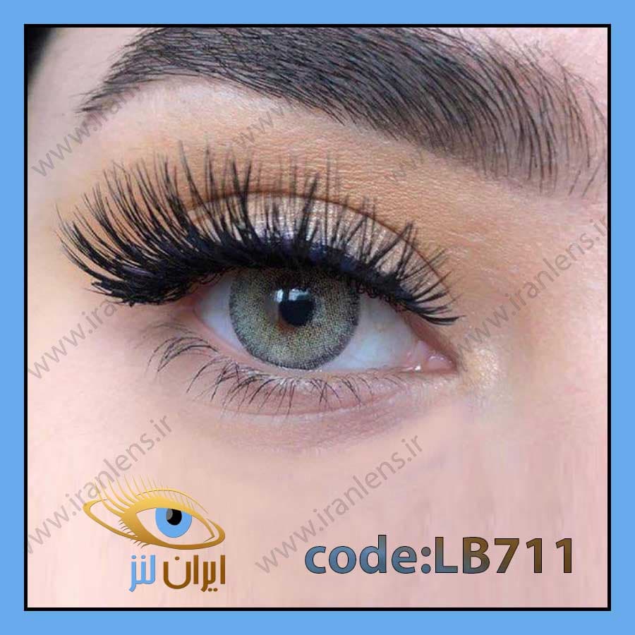 لنز طبی رنگی پلاتینیوم فصلی کد LB711
