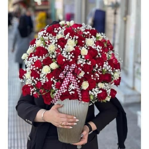 گل فروشی محدوده کلینیک خلیج فارس در تهران t3857