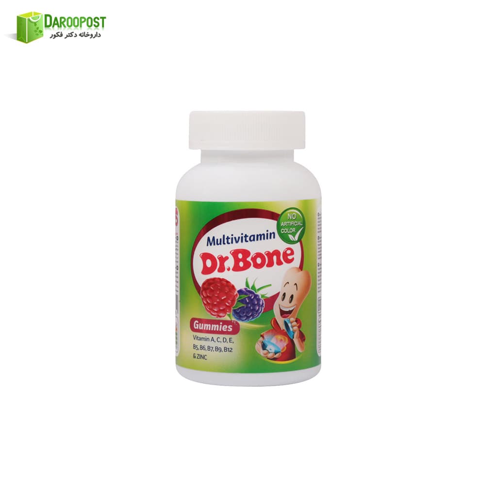پاستیل مولتی ویتامین 100 گرمی دکتر بن | Dr Bone Multivitamin 100 gr Pastil