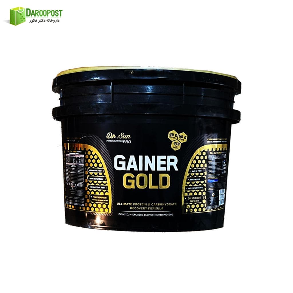 پودر گینر گلد 7 کیلو گرمی دکتر سان | Dr Sun Gainer Gold Powder