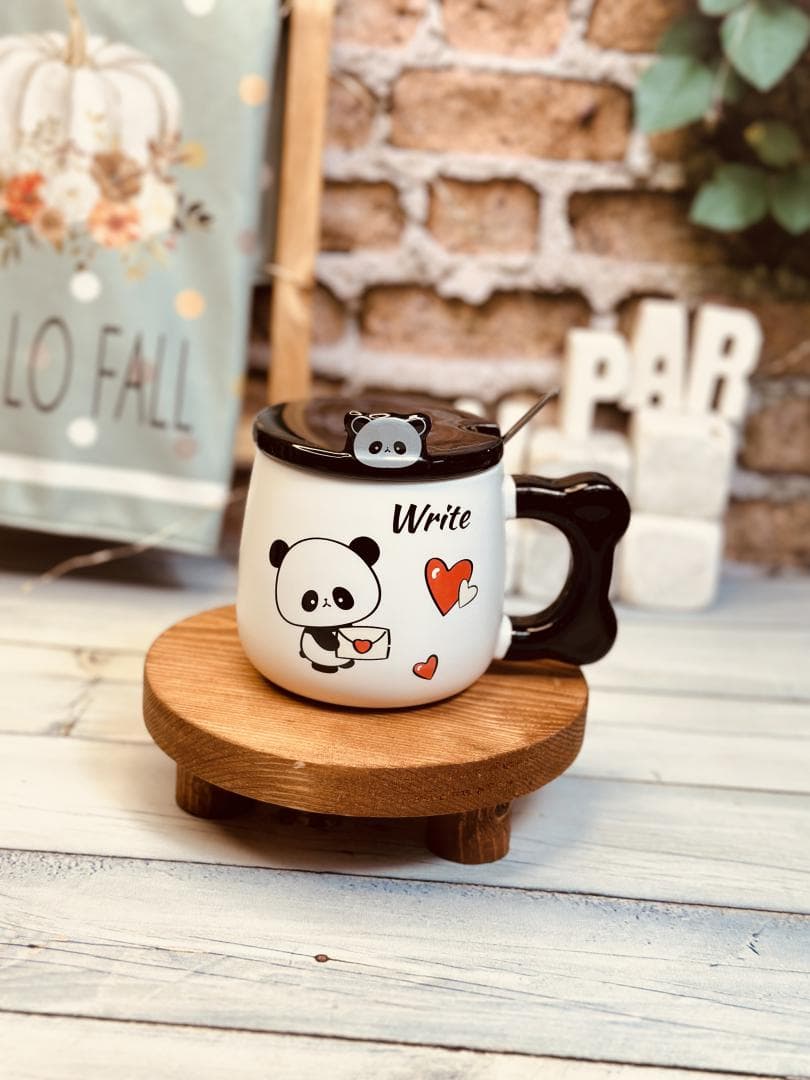 ماگ پاندا درب عروسکی کد 8795 — تصویر ۵