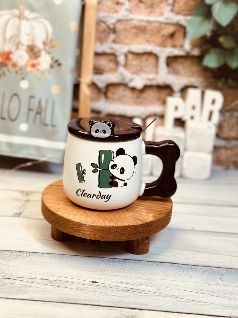 ماگ پاندا درب عروسکی کد 8795 — تصویر ۲