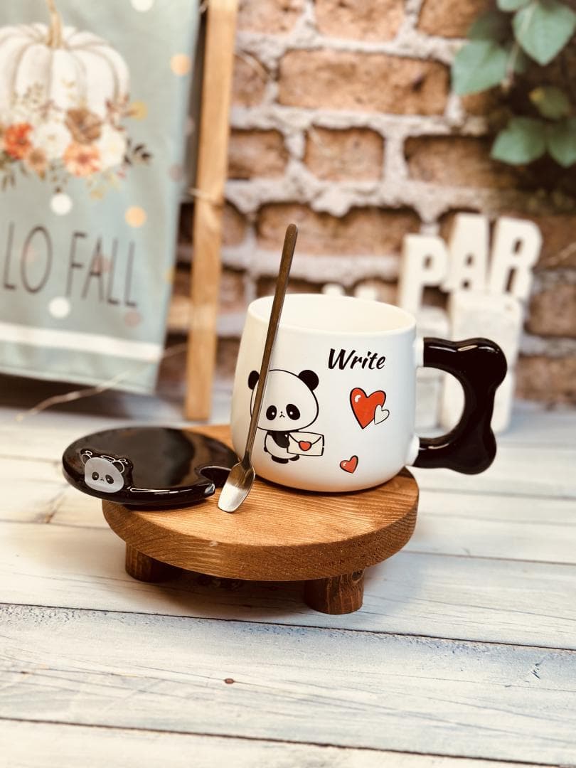 ماگ پاندا درب عروسکی کد 8795 — تصویر ۶