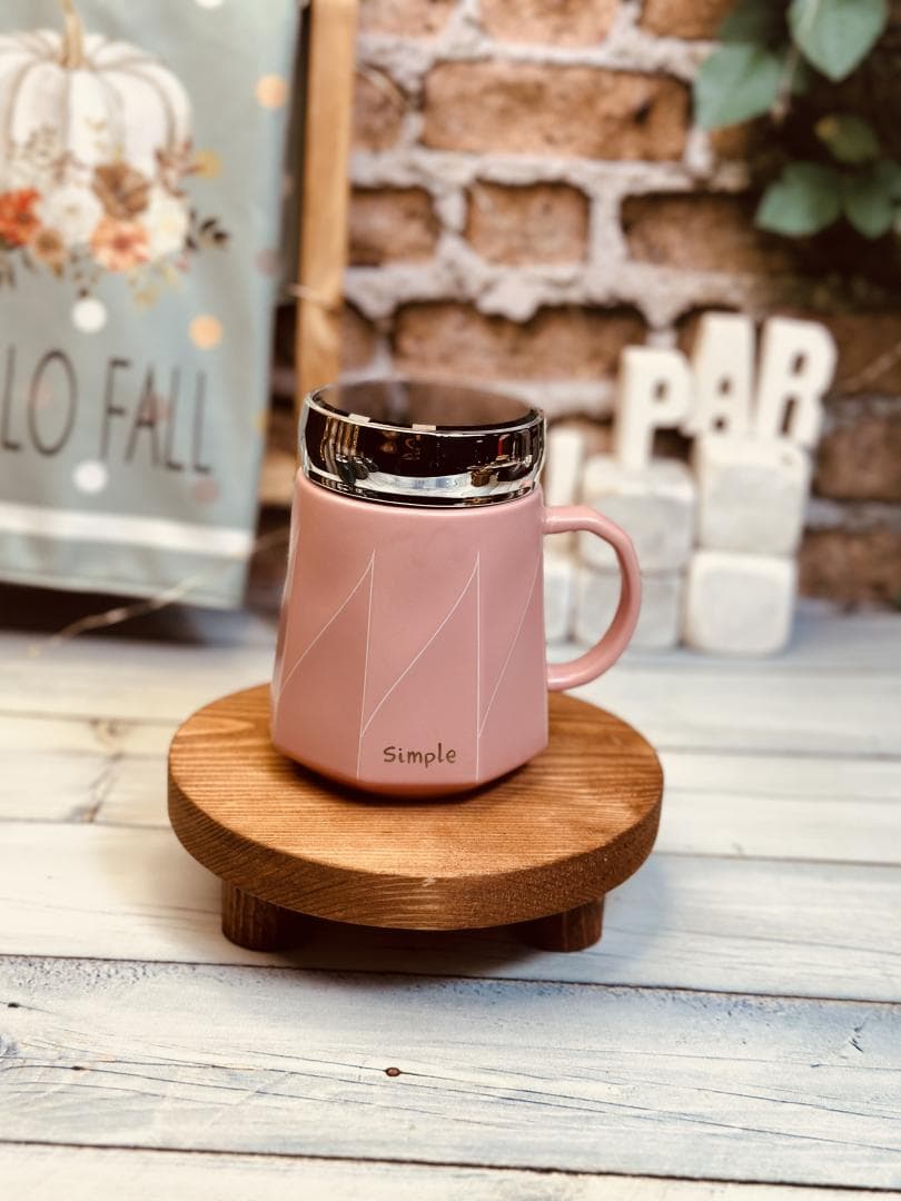 ماگ درب پیچی simple کد 8768 — تصویر ۳