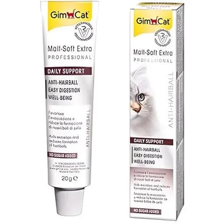 خمیر مالت گربه جیم کت مدل Malt-Soft Extra Professional وزن ۲۰ گرم