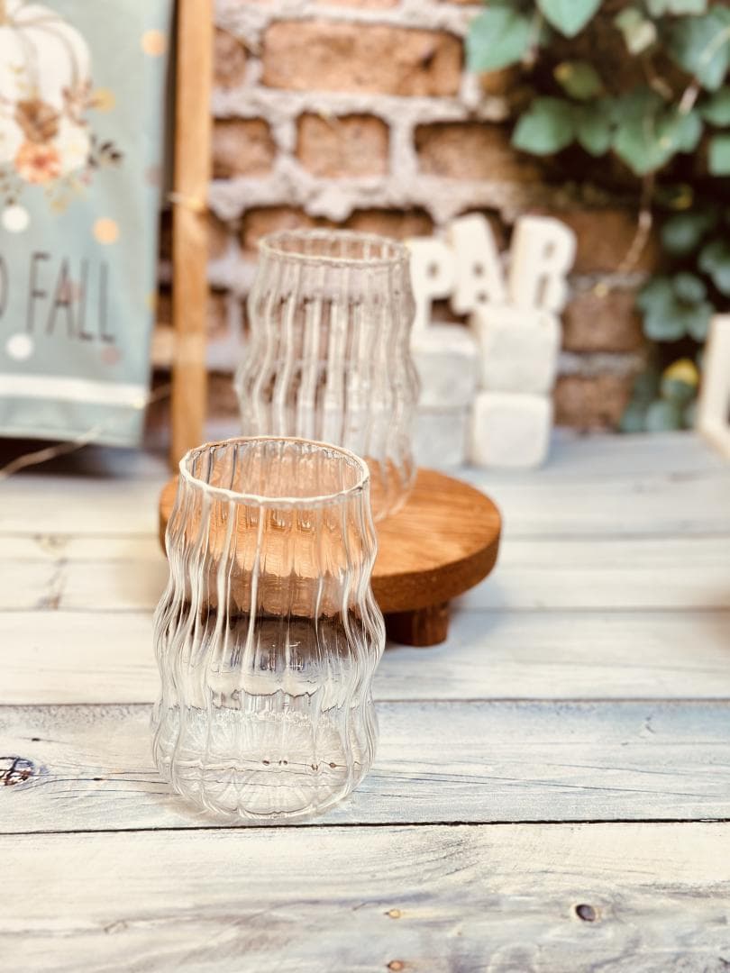 لیوان خط دار پیرکس خطی کد 8555 — تصویر ۴