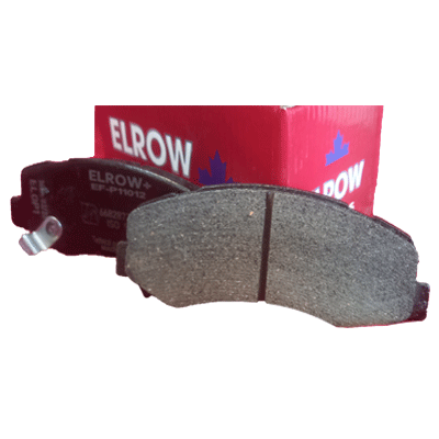 لنت ترمز جلو Elrow پژو 206 (تیپ2-مدل 96 به بالا)