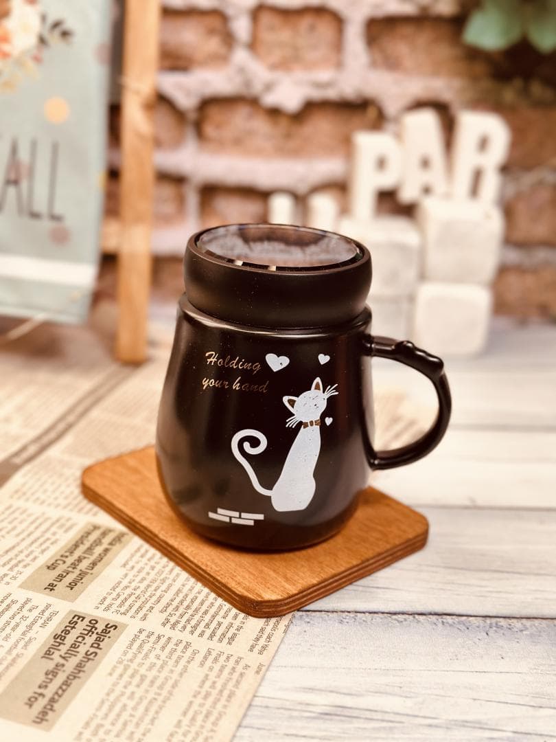 ماگ درب آینه ای گربه کد 7825 — تصویر ۷