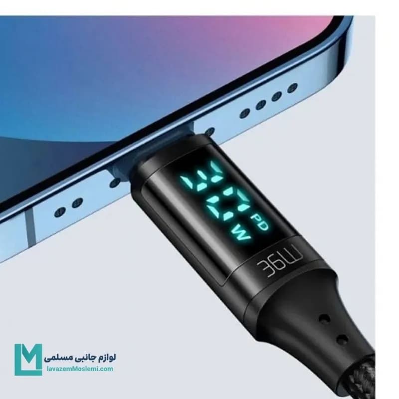 کابل شارژ تایپ سی به لایتنینگ مک دودو CA-1030 کد KA1050 | لوازم جانبی مسلمی — تصویر ۲