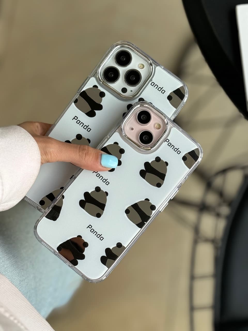 قاب آیفون Silver Panda